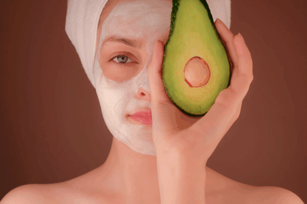 woman with healthy skin