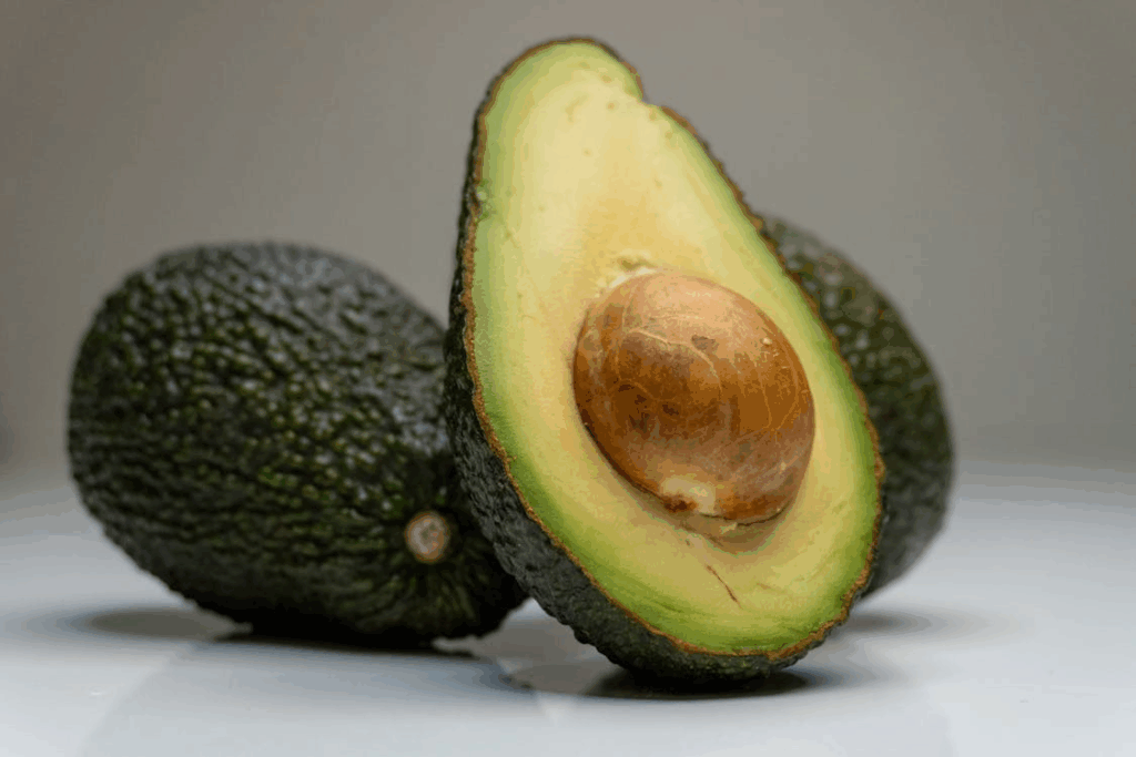 close up photography of avocado