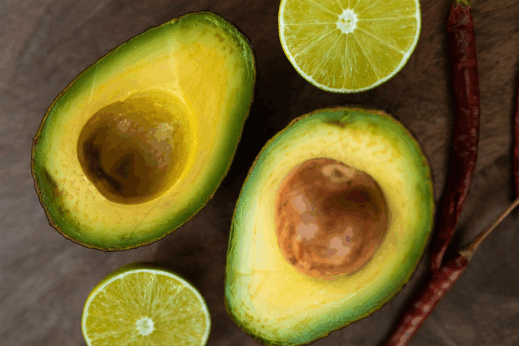 lime and avocado