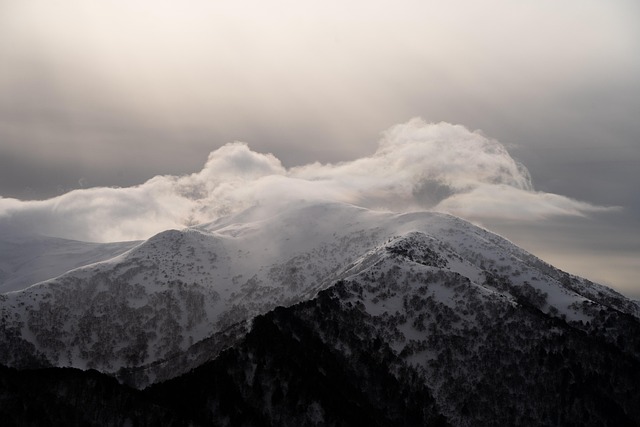 snowy mountain peak