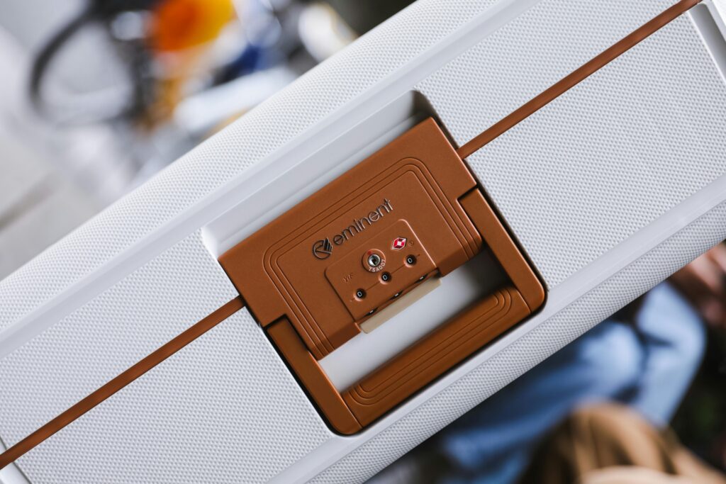 Lock on Suitcase
