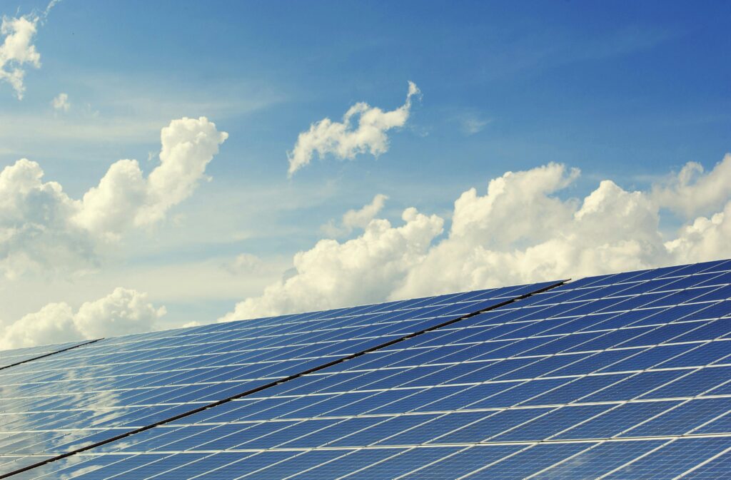 Blue Solar Panel Board
