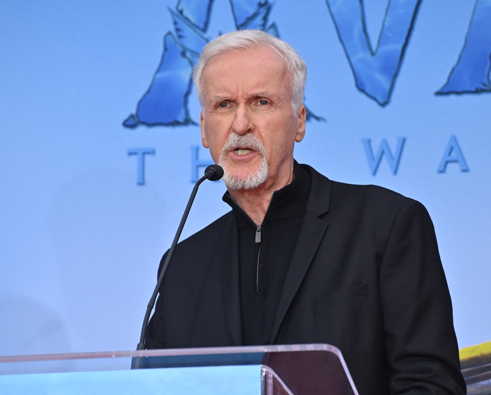 LOS ANGELES, CA. January 12, 2023: James Cameron at hand and footprint ceremony at the TCL Chinese Theatre, Hollywood.
Picture: Paul Smith-Featureflash