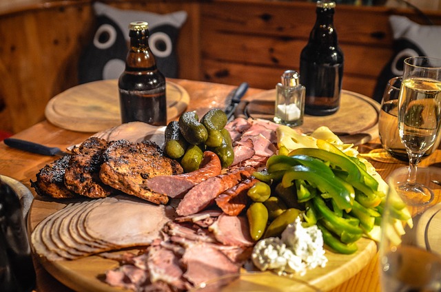 platter of meats