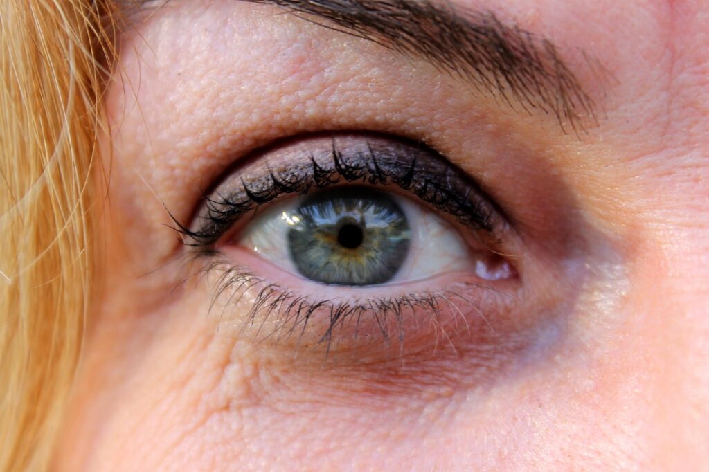Eye, Look, Green eye image.