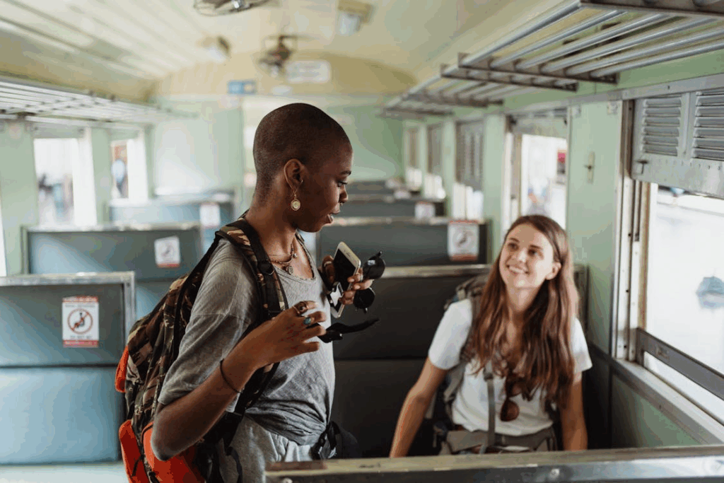 Caption: Volume carries weight. Soft-spoken travelers are remembered for the right reasons. Image credit: Pexels
