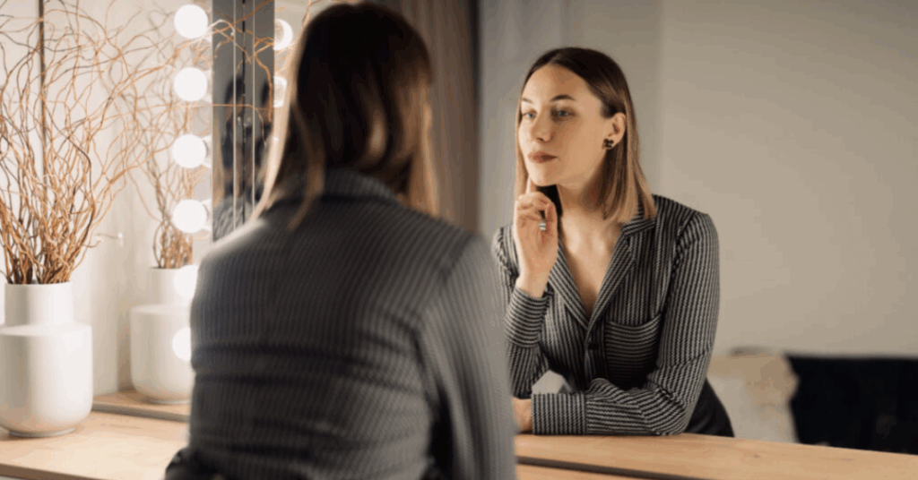Confident woman