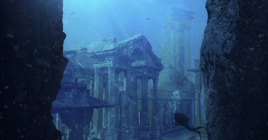 Lost City Emerges from the Depths: Scientists Explore Atlantis-Like Ruins in Lake - Featured image