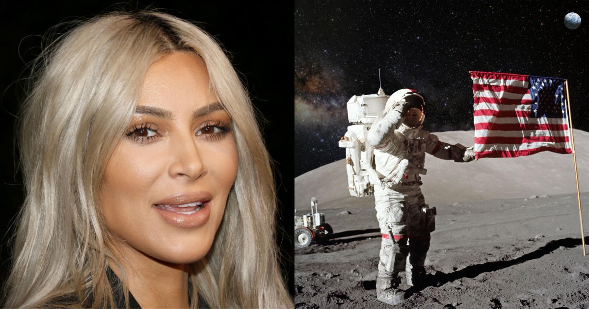 NASA Reacts After Kim Kardashian Questions the Moon Landing