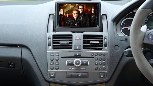 car control panel
