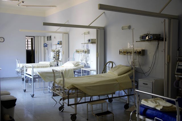 hospital beds