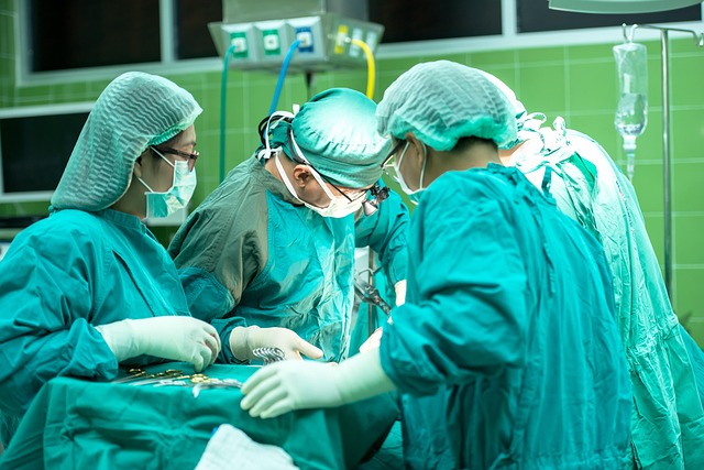 doctors performing surgery