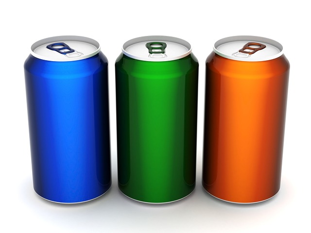 cans of soda