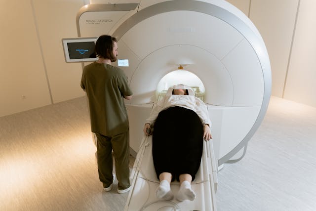 person in MRI