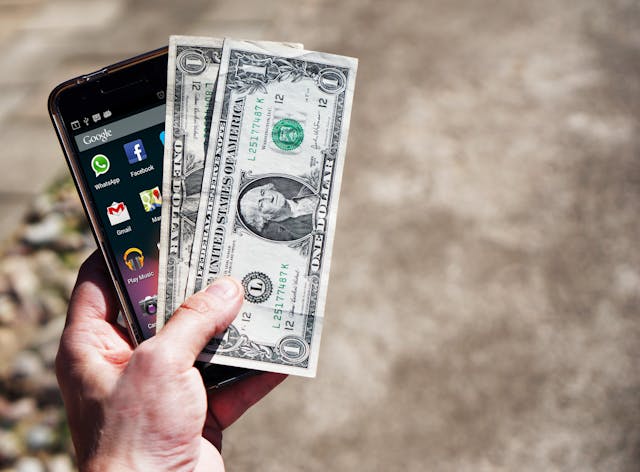 dollars and phone