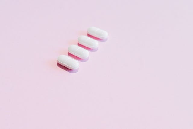 row of tablets