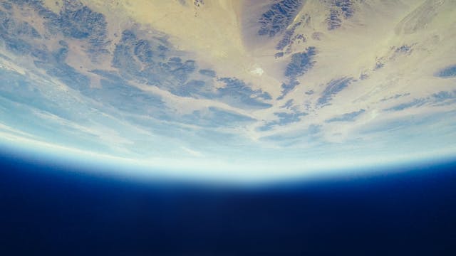 Earth seen from space