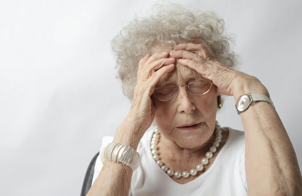 Woman with Headache