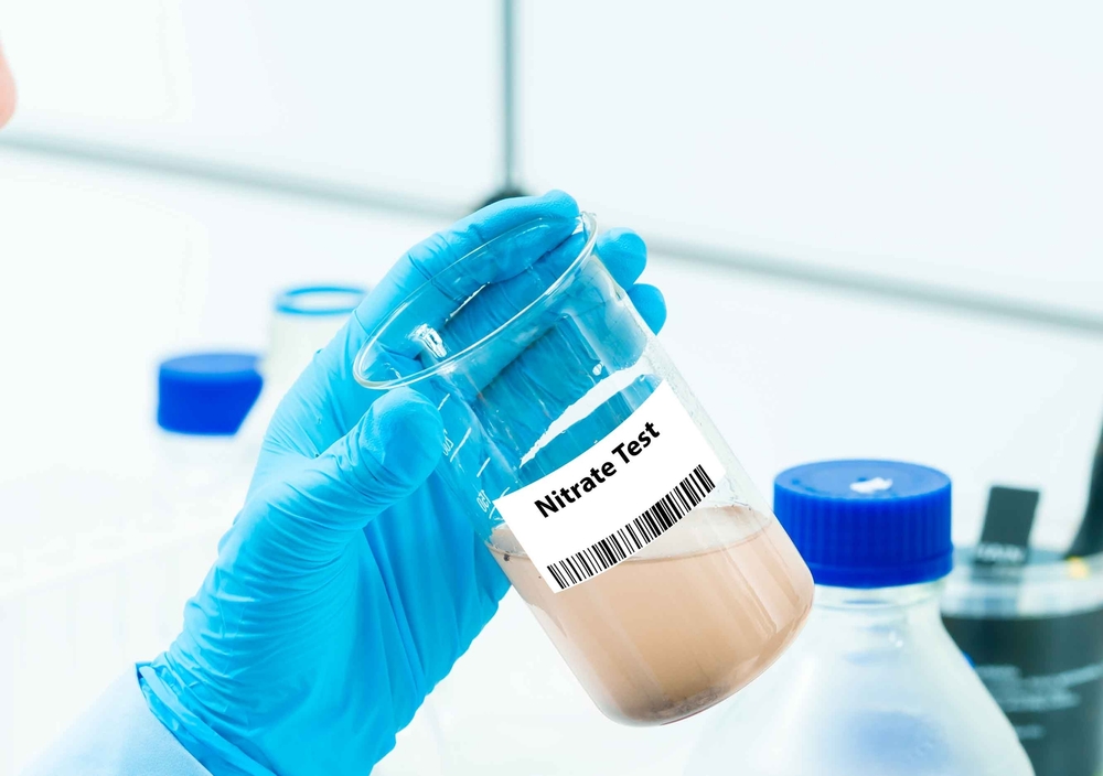 Nitrate Test Detects nitrate levels in water, important for health and environmental monitoring.