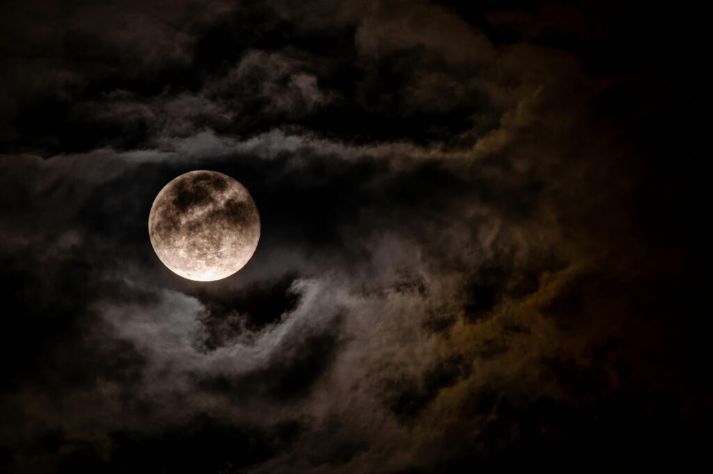 Photo Of A Full Moon
