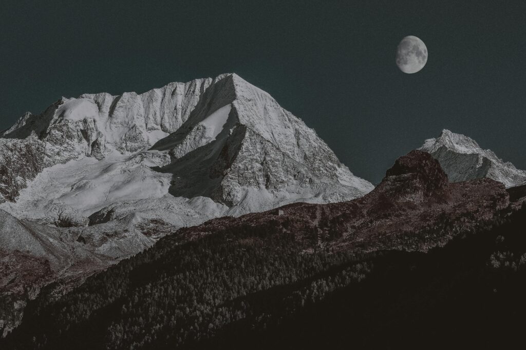 Snow Covered Mountain