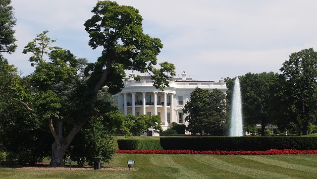 Front lawn of the White House