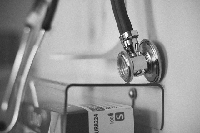 close up of stethoscope