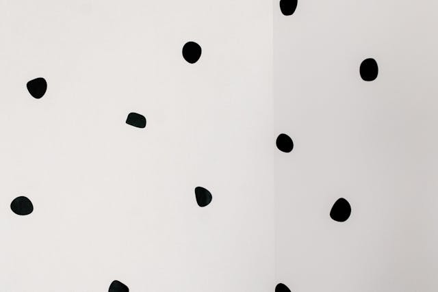 black marks on wall