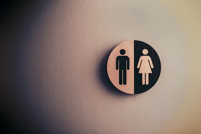 bathroom sign