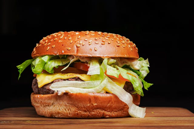 veggie burger