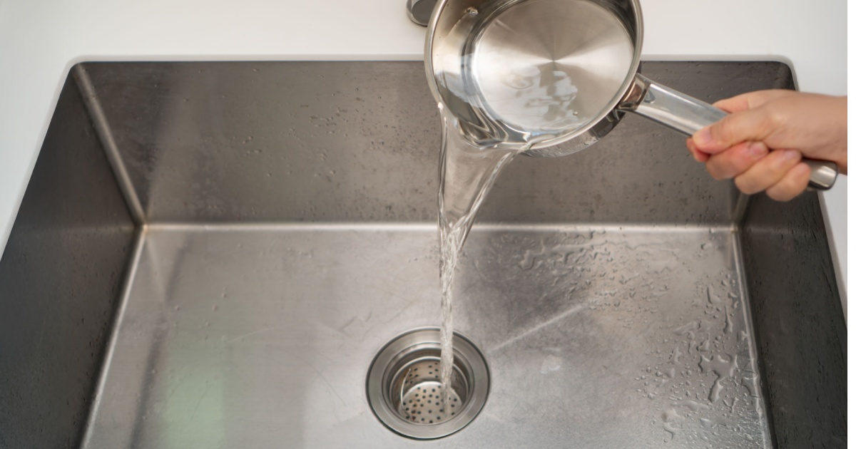 Why Pouring Hot Water Down The Sink is a Bad Idea