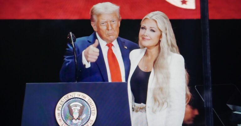 People Are Only Just Discovering Trump’s Bizarre Link to Erica Kirk - Featured image
