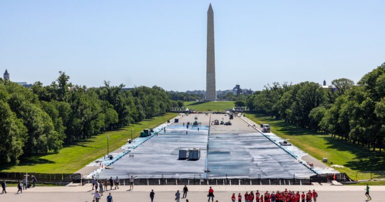 Trump’s Reflecting Pool Claims Don’t Hold Up — Here’s What’s Actually True - Featured image