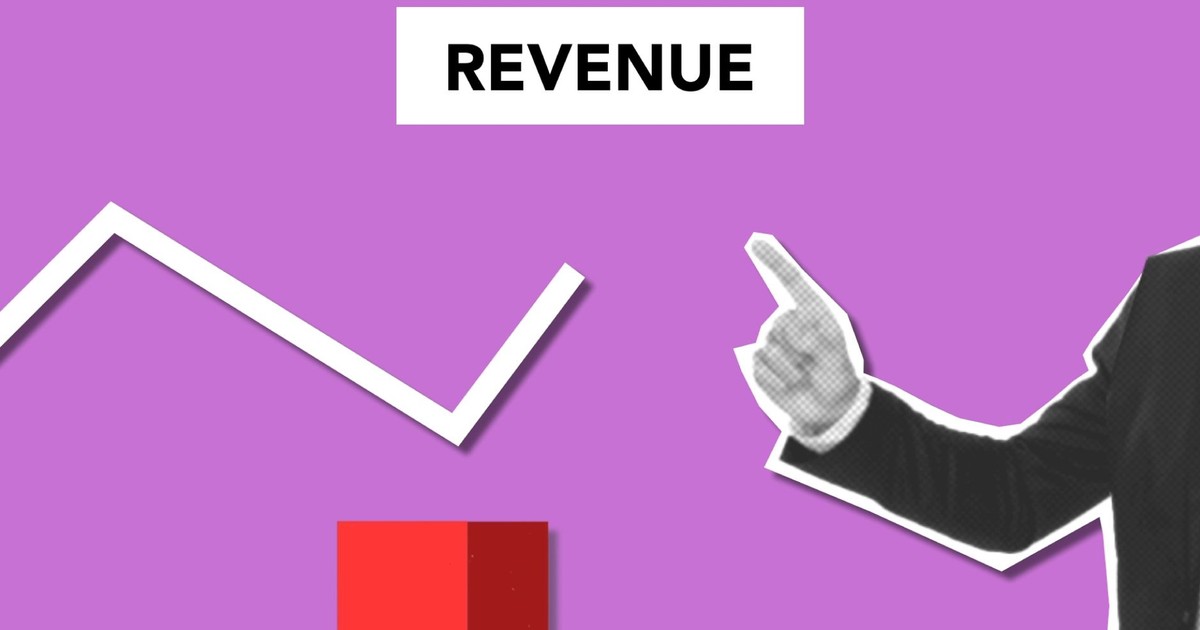 Illustration representing businessman with index finger up showing increase of incomes on graph on purple background